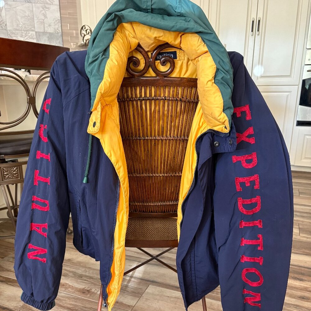 Nautica Reversible Expedition Puffer Jacket
